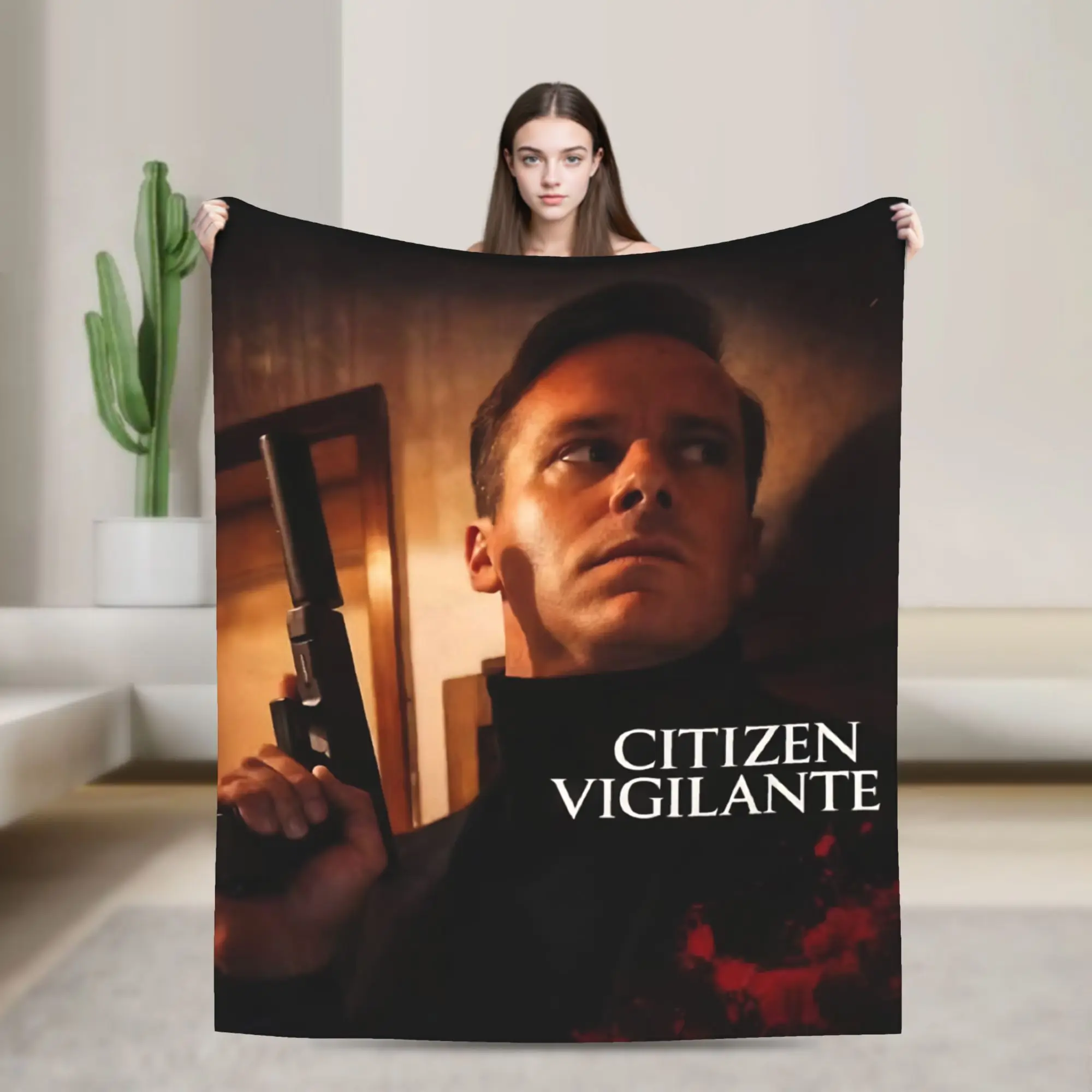 Citizen Vigilante Armie Hammer  Merch Blanket Soft Fleece  Throw Blanket Cozy Bedspread