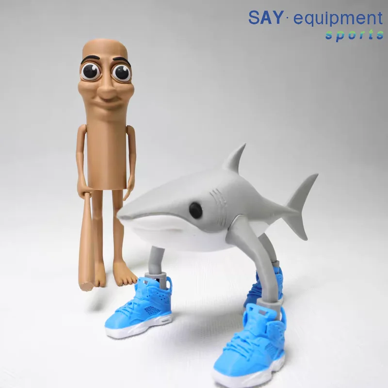 

Tungtung Sahur Tralalelo Tralala Shark Shimpanzini Bananini Аниме Фигурка Коллекционная модель Гаражный комплект Игрушки в подарок