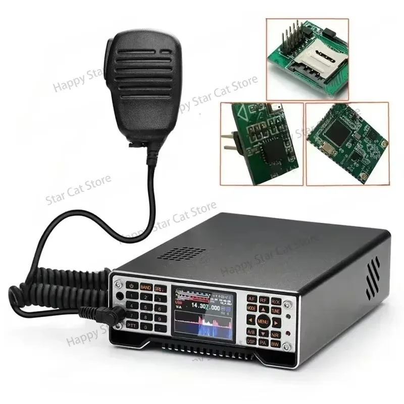 ALL Mode SDR Transceiver Software Defined Radio FM SSB CW RTTY B 4Th Generation Q900 V4 100KHz-2GHz HF/VHF/UHF