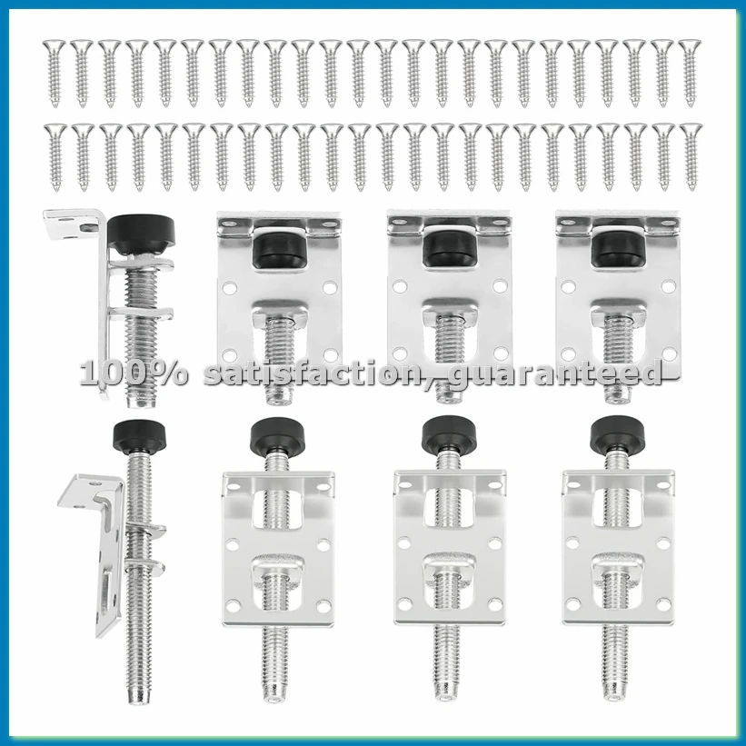 

8 Pieces Adjustable Furniture Feet Kit, 55/102 mm Heavy Duty Furniture Levelling Feet, or Furniture, Table, Shelves-ABRM