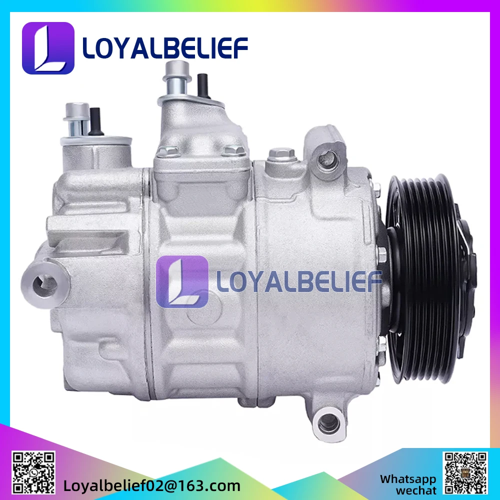 

New Auto AC Compressor for VW JETTA GOLF GTI BEETLE PASSAT EOS 2005-2015 1K0820859F 60-02038na