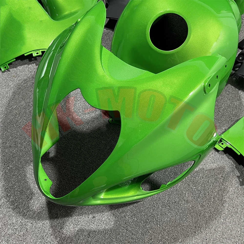 Motorcycle Fairing Kit Fit For GSXR1300 GSX-1300R Hayabusa 1997-2007 Bodywork Set High Quality ABS Injection Pearl Green