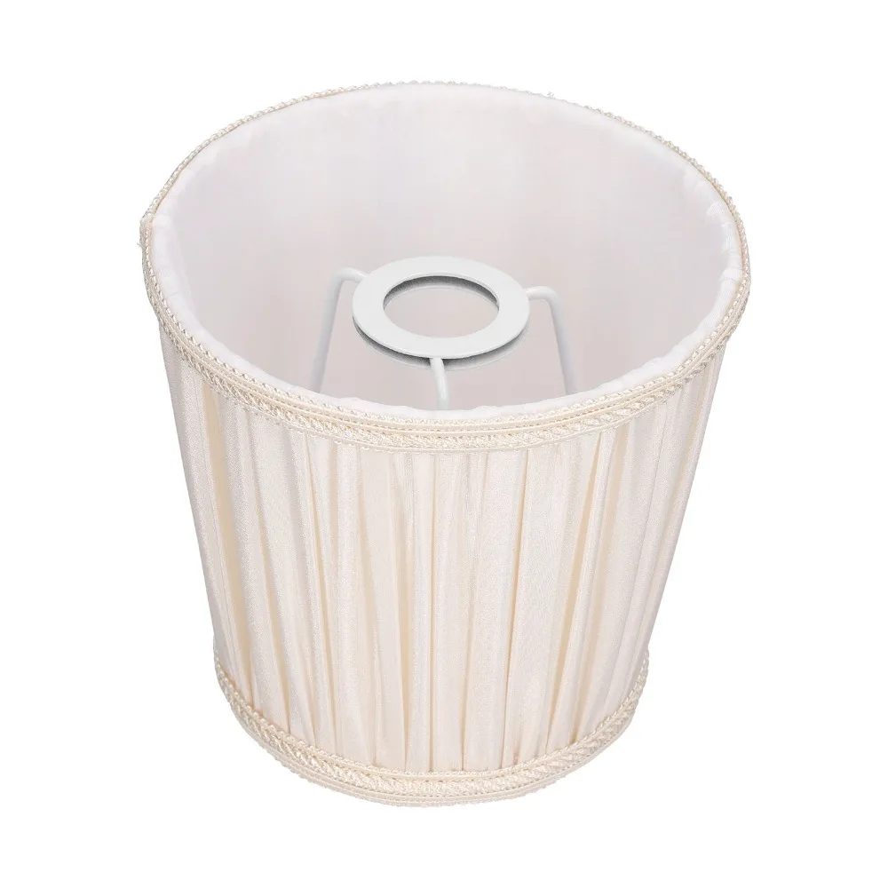 

2PCS Modern Fabric Lampshade Clip On Design 5.5 inch Height Lamp Cover Wall Lamp Shade Floor Lamp