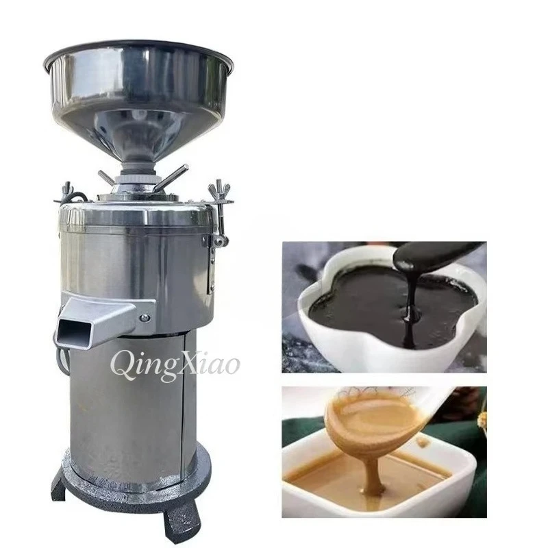 High Quality Sesame Butter Making Machine Industrial Sesame Grinder For Sweet Sesame Paste Food Mass Production Processing 3