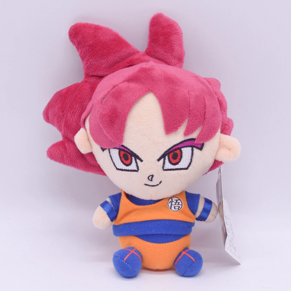 20cm Anime Dragon Ball Super Stuffed PP Cotton Dolls Kawaii Goku Vegeta Goten Plush Soft Toys Kids Birthday Christmas Gifts