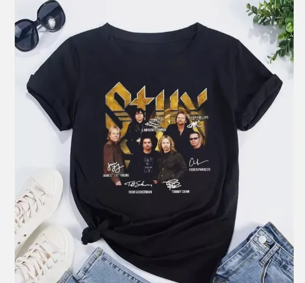 

Styx Band Shirt T shirt, DAD GIFT July 4th gift, New best design, CUTE HOT