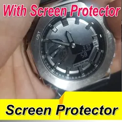 3Pcs For GA-2100 GA-2000 GA-2110 GM-2100 GMA-S2100 GA-2200 GA-B2100 GMA-S2100 Tempered Glass Screen Protector