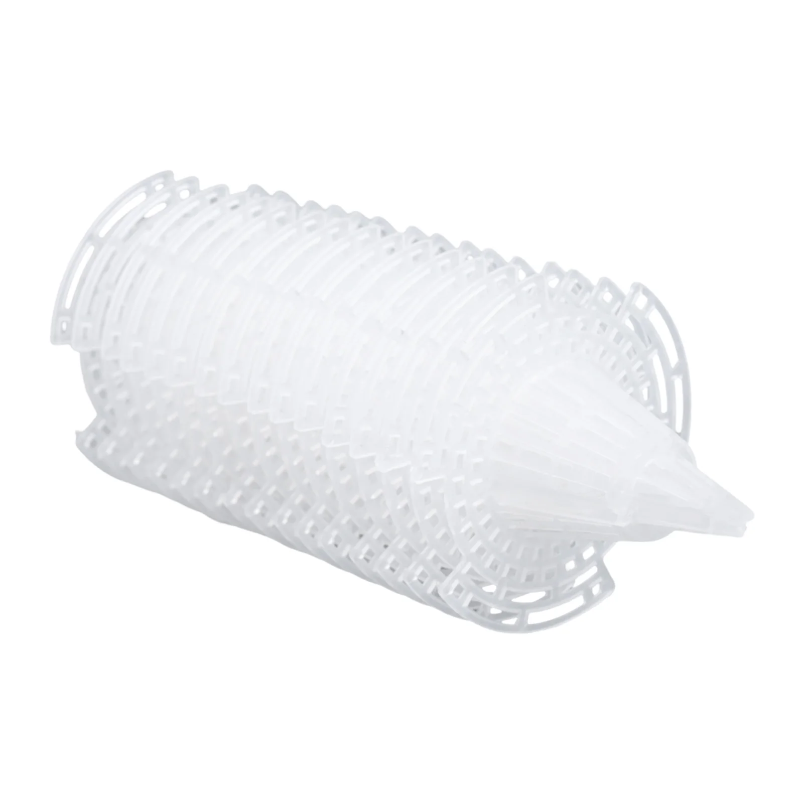 Three Dimensional Cone Mesh Gaskets for Plant Pots 15pcs Reusable Set to Promote Airflow and Drainage in Gardens