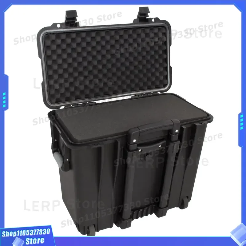 Heavy Duty Rolling Tool Box with Handle Professional Storage Case for Workshop Garage Organization Portable Equipment Carrier