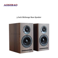 3 Inch Midrange Bass Speaker 4Ohm 25W Bookshelf Speakers Two Divided-frequency HIFI Loudspeaker Passive Home Sound Box ﻿