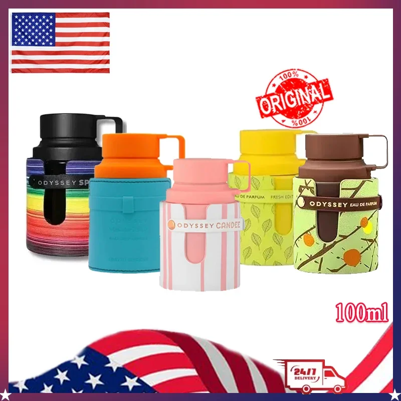 

Парфюм-спрей, арабские духи, 100 мл, оригинальная серия Armaf Odyssey для мужчин, вода для одеколонов и одеколонов, феромонные духи для макияжа