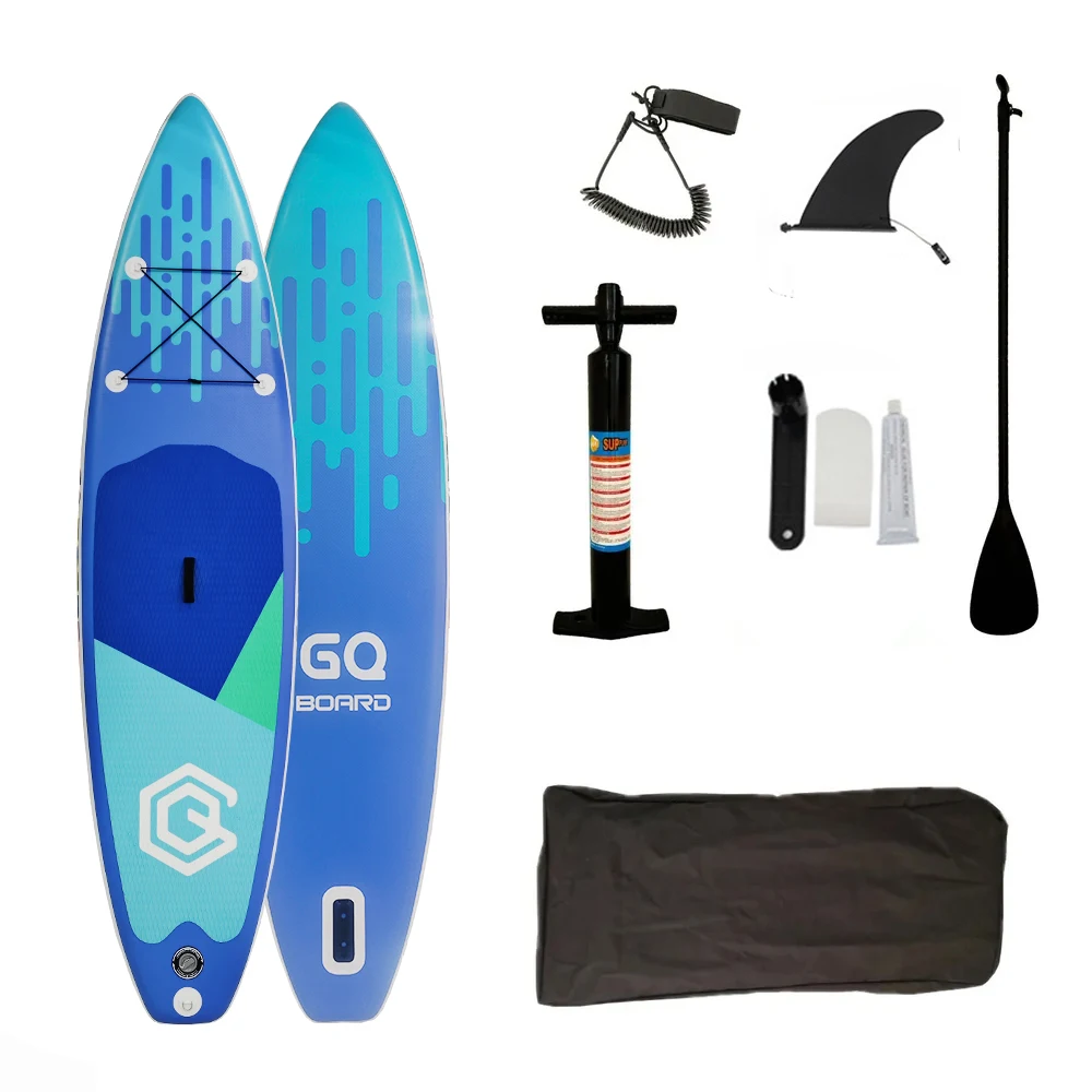 Inflatable Stand-Up Paddle Board (SUP) with Heat Sealing Process Outdoor Water Sports Leisure Paddle Board