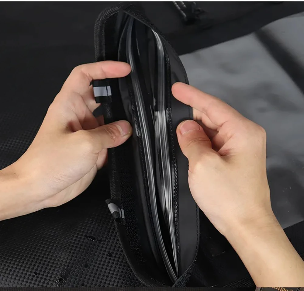 Waterproof Map Storage Case PVC Foldable Transparent Document Dry Bag Holder Storage Bag Cover For Outdoor Camping Hiking Travel