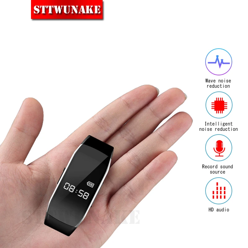 Mini Camera Watch 1080P HD DV Professional Digital Voice Video Recorder Bracelet Dictaphone Sound Small Micro Home security