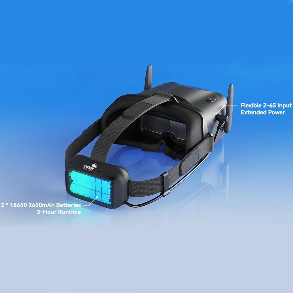 BETAFPV VR04 HD FPV Goggles 4.5 LCD 1080P@60fps