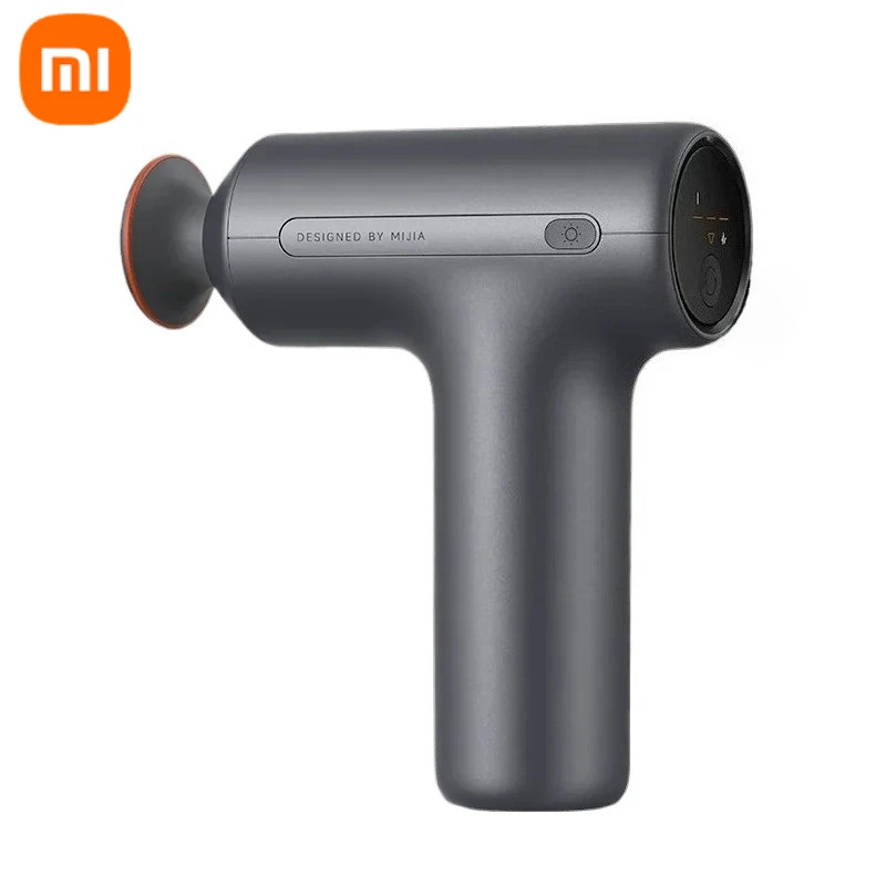 

Xiaomi Mijia Hot Compress Fascia Gun H3 Mini 12kg Strong Thrust Sports Fitness Muscle Deep Massage 440g Portable Massager