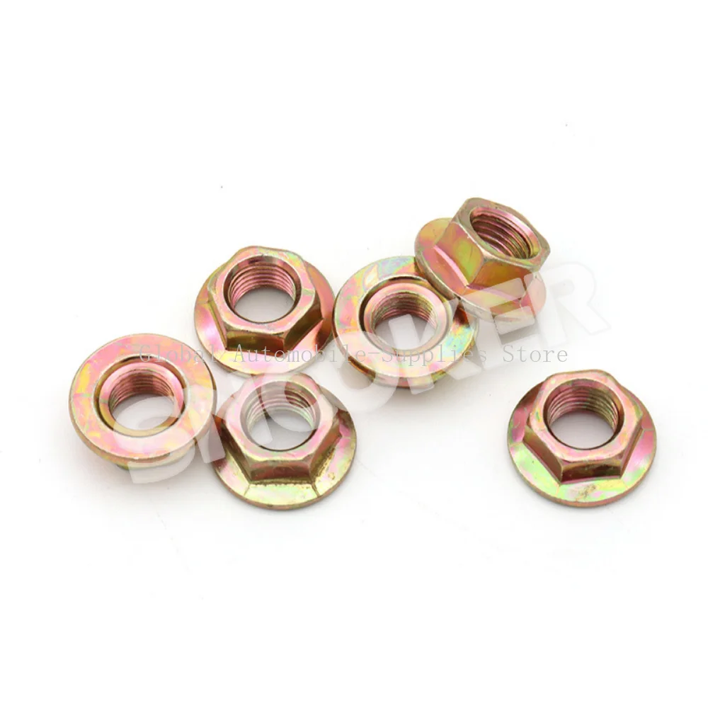 AL4 DPO Transmission Torque Converter Mounting Nuts 6PCS For Peugeot Citroen Renault Chery 4-Speed Automatic Gearbox Fixing Nuts view 3
