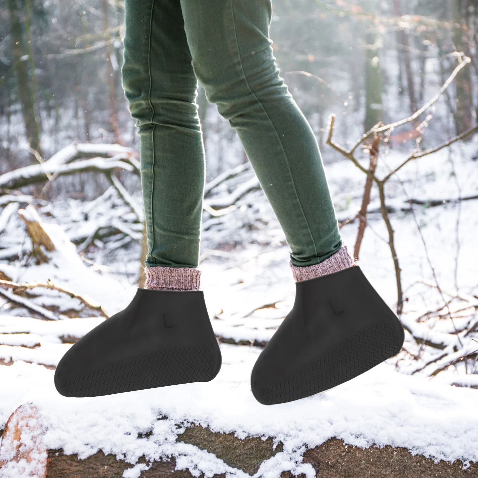 

Shoes Protector Cover Covers for Rain Rainproof Protectors Anti-slip Waterproof