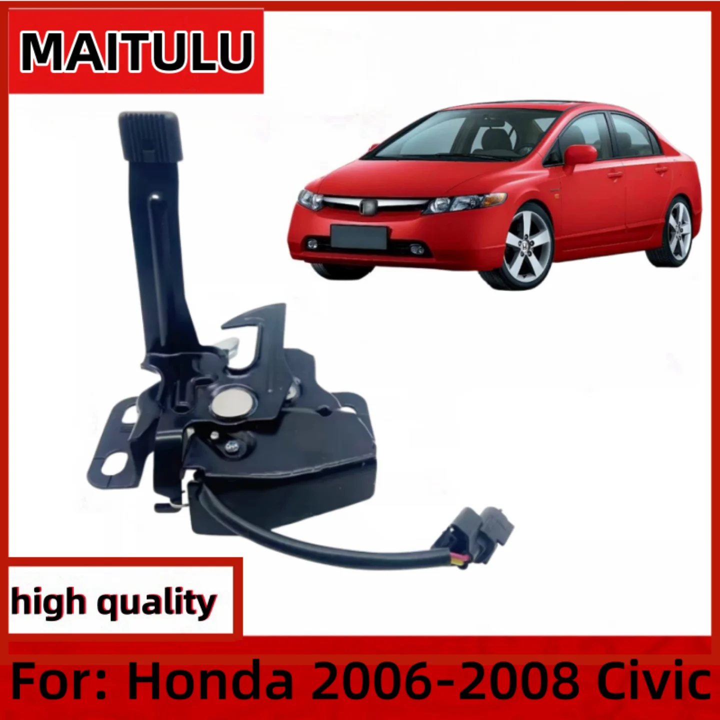 

Engine Hood Lock Actuator Bonnet Latch Security Switch For HONDA CIVIC FA1 FD1 FD2 2006 2007 2008 OEM 74120-SNA-A11