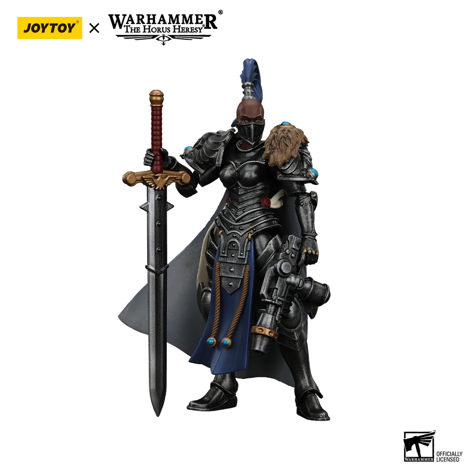 

JOYTOY Warhammer 40000 1/18 Action JT00843 Sisters of Silence Argent Lynx Vigilator Cadre Vigilator 2