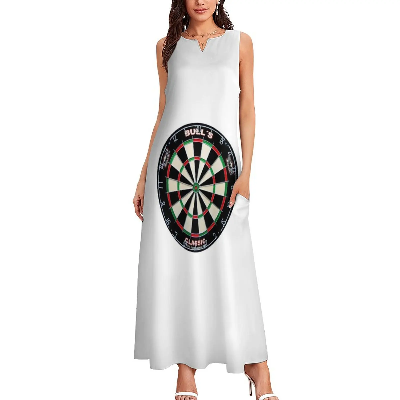 Original Dartboard Long Dress dress dresses Summer skirt