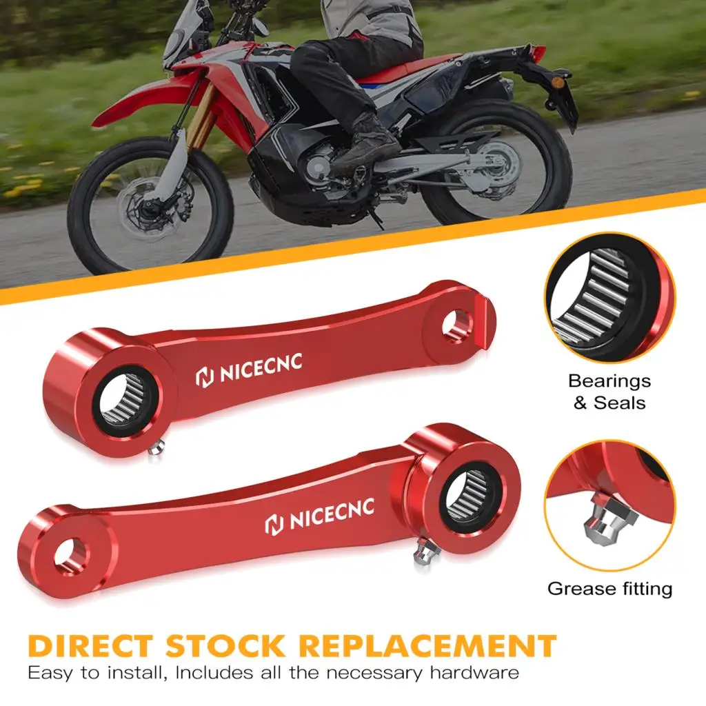 Moto Per Honda CRF250R CRF250RX CRF450R CRF450RX CRF450X CRF450L 2019-2023 2022 1.5 '' Kit di Collegamento Abbassamento Braccio di Collegamento Inferiore