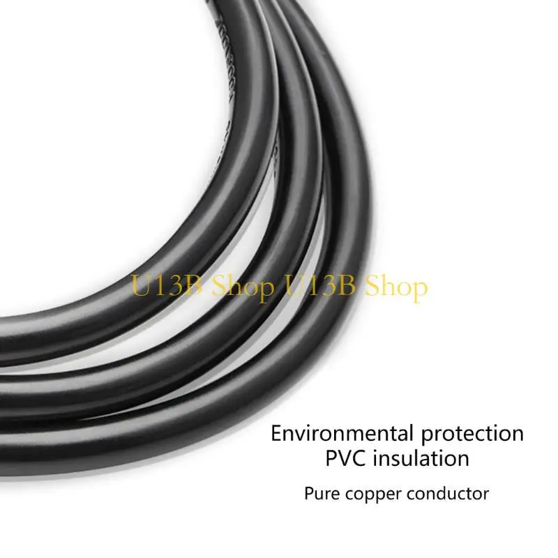 U13B US -Typ IEC320 C14 bis 2xc13 weibliches Adapterkabel für 2 Geräte -Leistungsadapter