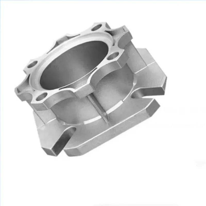 

For Speed ​​Reduction Machine Accessories Silver RV50 Flange NMRV Worm Gear Reducer Side Connection Flange