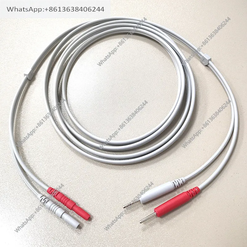 

Suitable for neuromuscular stimulator electrode connection adapter cable 2.0 male and female head transmission lea-d cable
