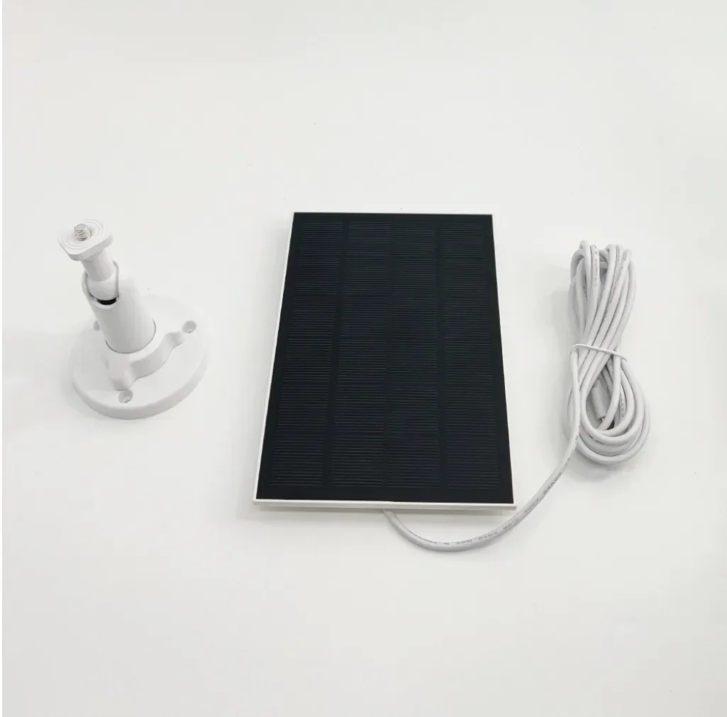 Outdoor Solar Energy 5V 3.3W Surveillance Camera Compatible Solar Panels Low Power Consumption Monitoring Accessory
