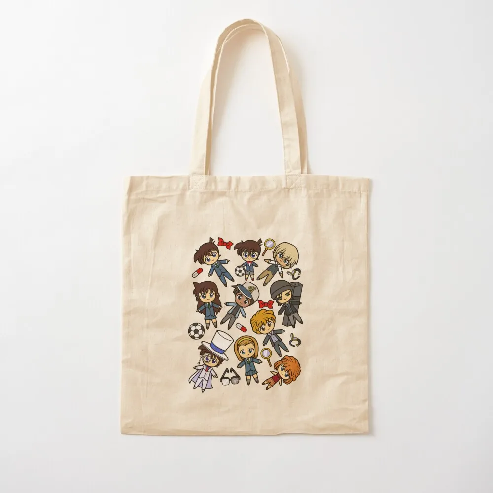 Detective Conan Tote Bag Handbags women shopper bags custom bags