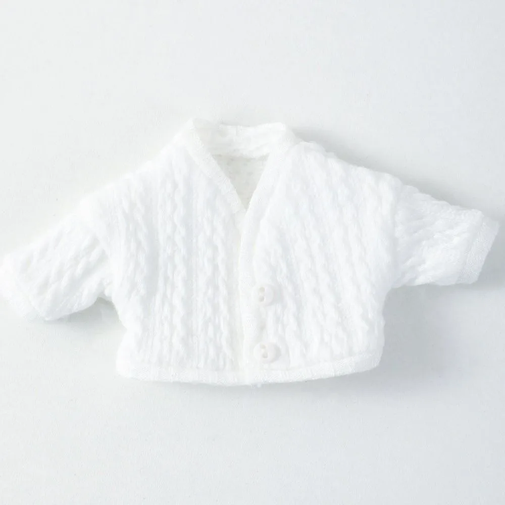 Obitsu 11 Doll Clothes Knitted Tops Snowflake Love Cardigan Cute Vest For OB11 Dolls Accessories Soft Coat For 1/12Bjd Dolls