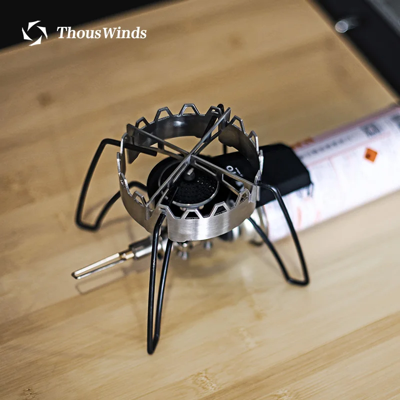 Though Winds Outdoor Titanium Windshield SOTO310 Spider Stove KOVEA Card Stove Windshield Windproof Ring