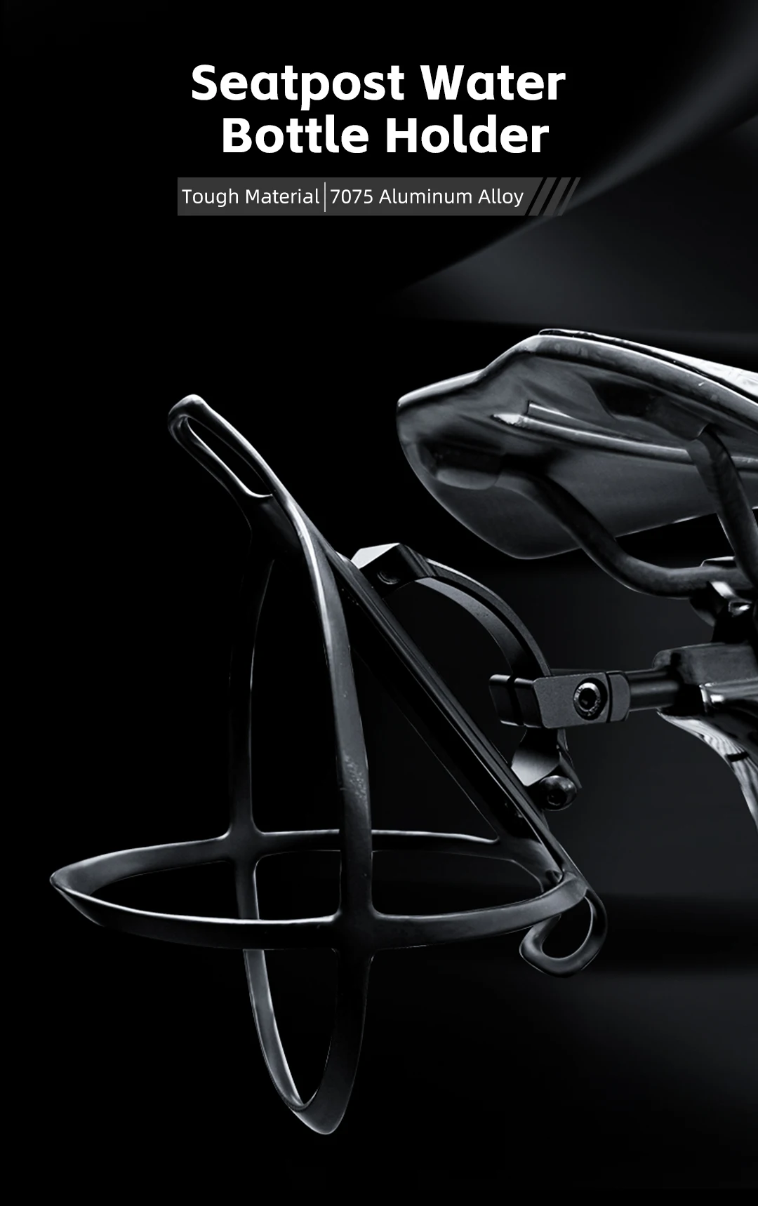 Tideace Fahrrad-Trinkflaschenhalter aus Aluminiumlegierung, Tideace Fahrrad-Getränkeflaschen-Erweiterungskonverter, Fahrradzubehör – Detail 6