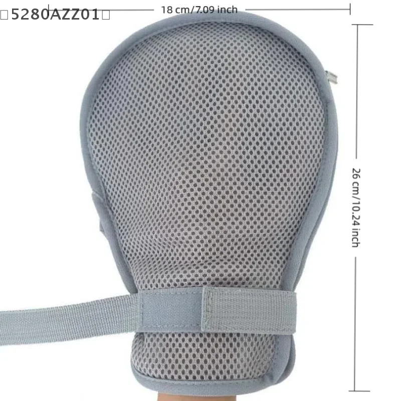 

〔HMA58〕Restraints Gloves Easy To Clean Anti Scratch Soft Mesh Gloves Elderly Restraints Gloves Prevent Scratching Breathable