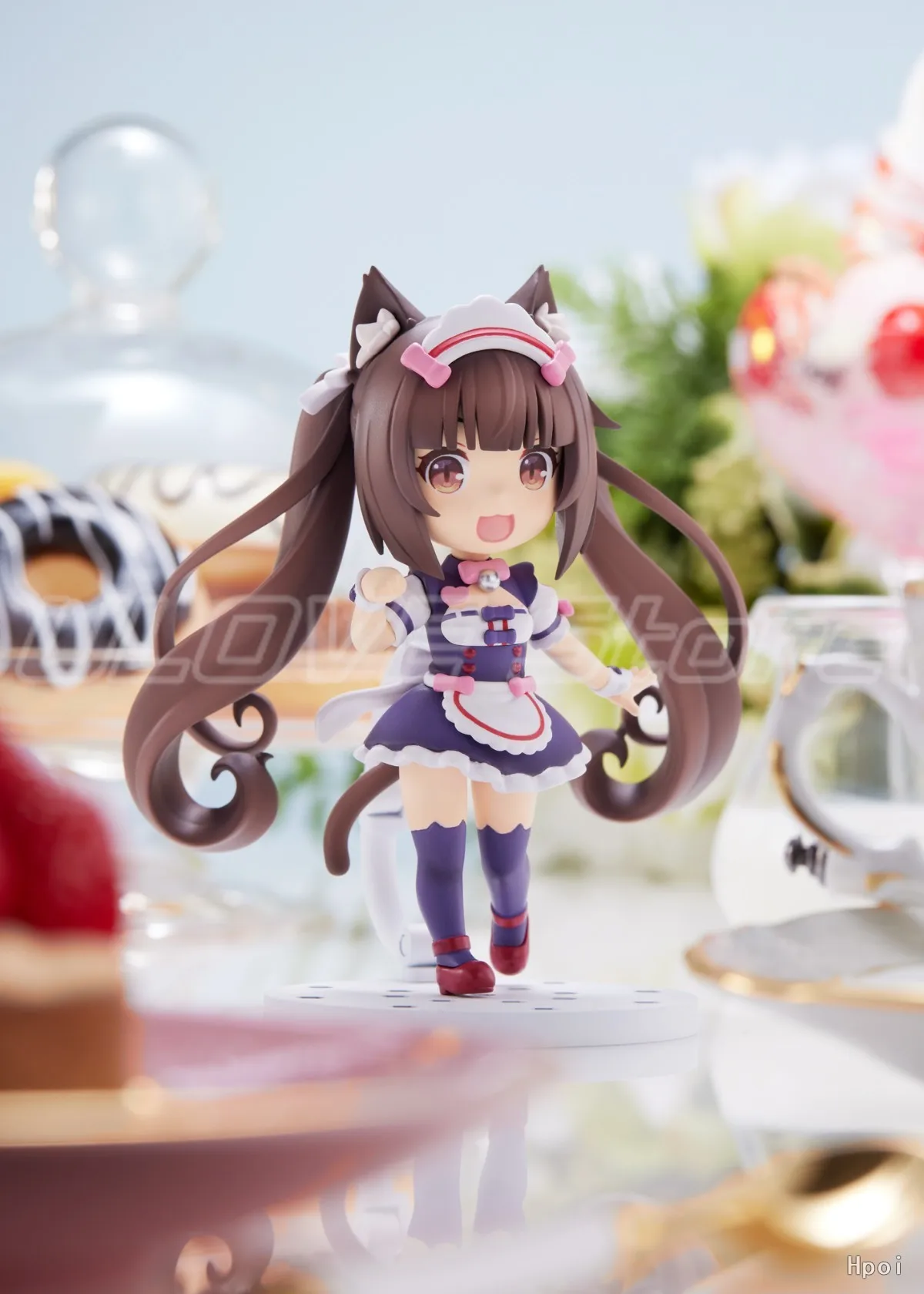 ฟิกเกอร์แท้ PLUM Mini Figure 100 Series NEKOPARA ช็อคโกแลต ของสะสมจากอนิเมะ ของเล่นสะสม ของขวัญ