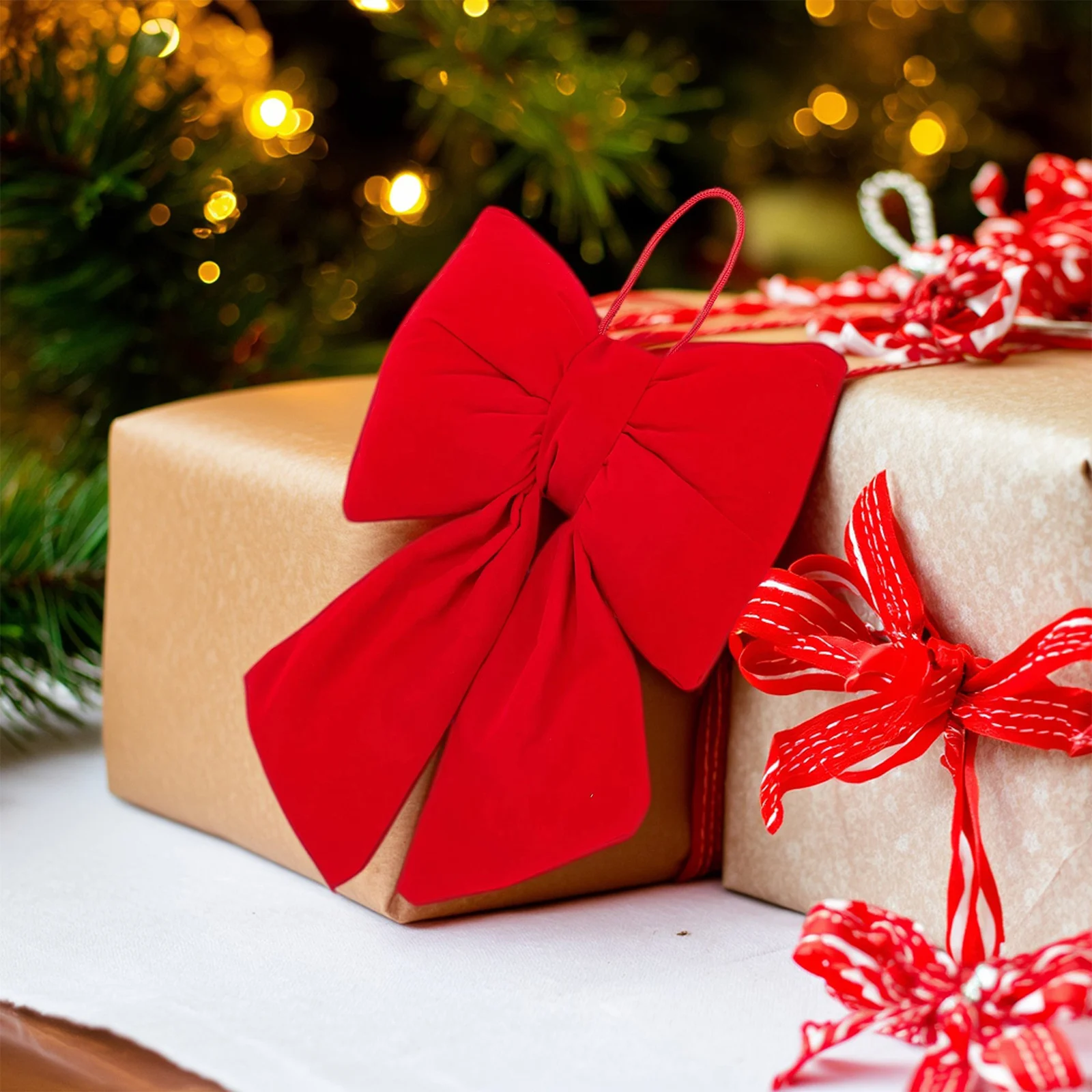 크리스마스 활 장식 2026 신년 천 활 장식 홈 오피스 파티를위한 클래식 휴일 파티 용품 크리스마스 펜던트