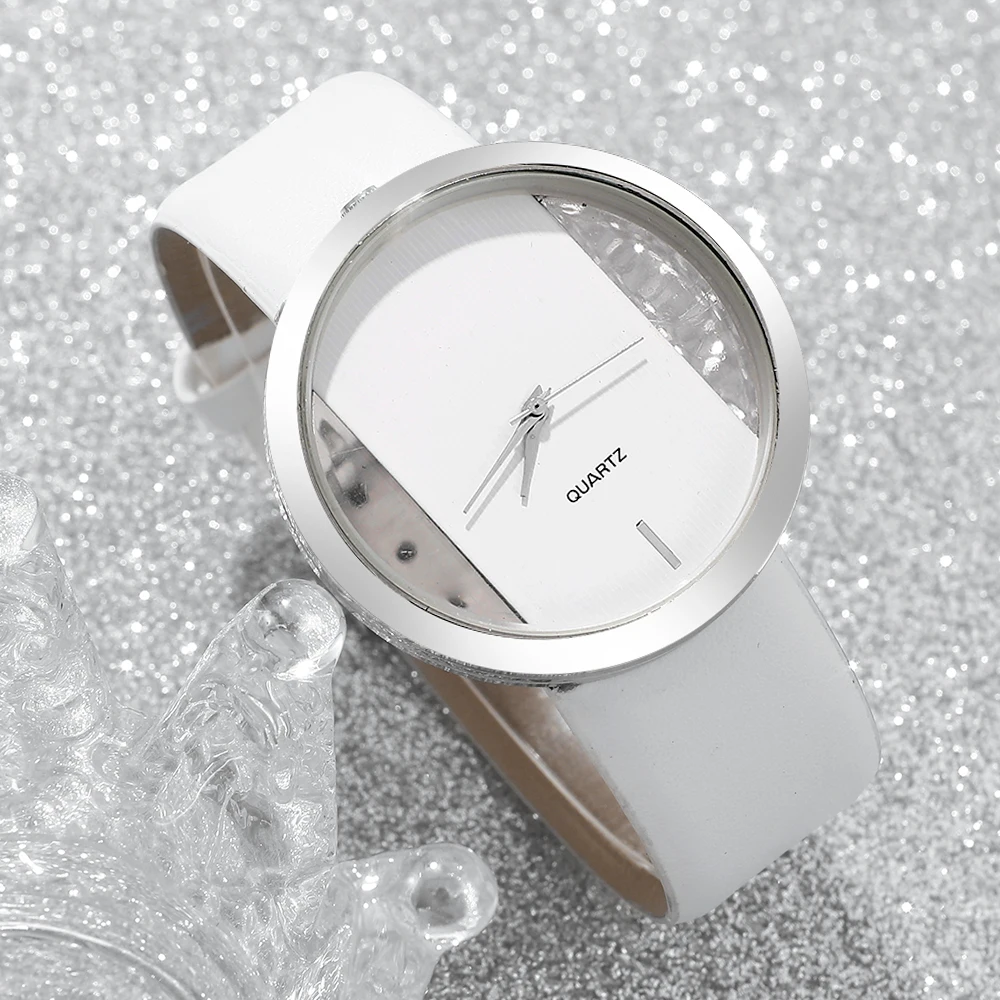 3Pc Trendy Latest Elegant And Fashionable Quartz Watch, Ideal Gift For Friends And Family On Valentine's Day, Easter, Birthdays!