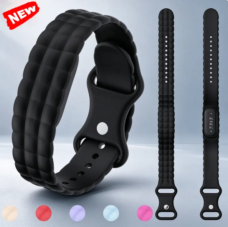 For Google Fitbit Air Smart Watch Bands New Sport Waterproof Silicone Belt Soft Comfort Bracelet Correa for Fitbit Air Straps