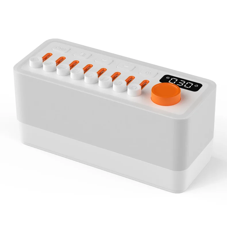 DIY Smart Sleep Aid Speaker RGB Color Night Light Small Jelly Bluetooth Speaker Night Listening
