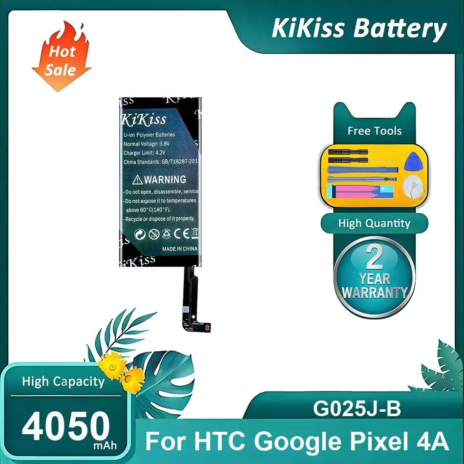 

Li-ion Polymer Mobile Phone Battery For HTC Google Pixel 4A,G025J-B,4050mAh