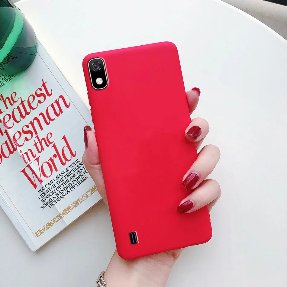 TPU Case For Samsung galaxy A10 A10E A20 A20E A30 A40 A50 A70 A01 A02 S A11 A21 A31 A41 A51 A71 Pure Color TPU Back Cover
