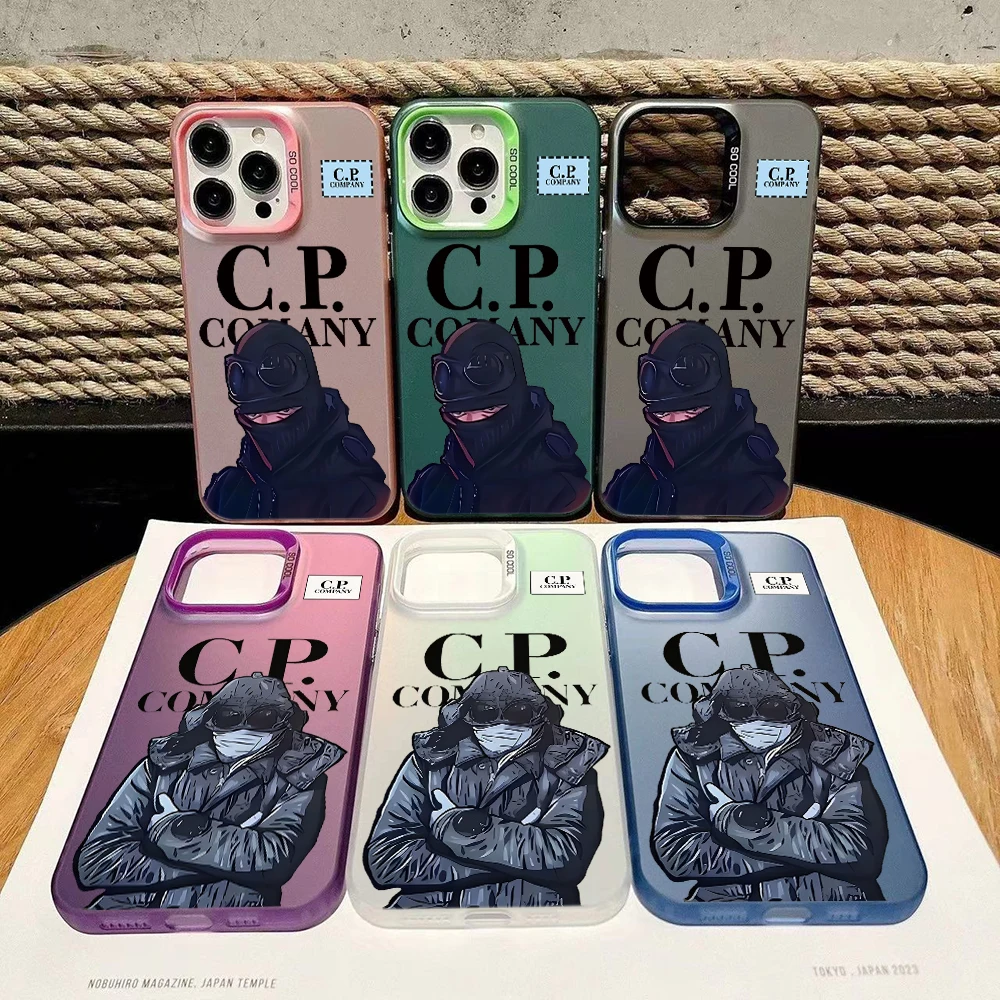 Paul Mask CP Male Suitable forCompanyes-iPhone 16 15 14 13 12 11 mini Pro Max X XR XSMAX 8 7 Plus Anti Fall Matte Back Cover