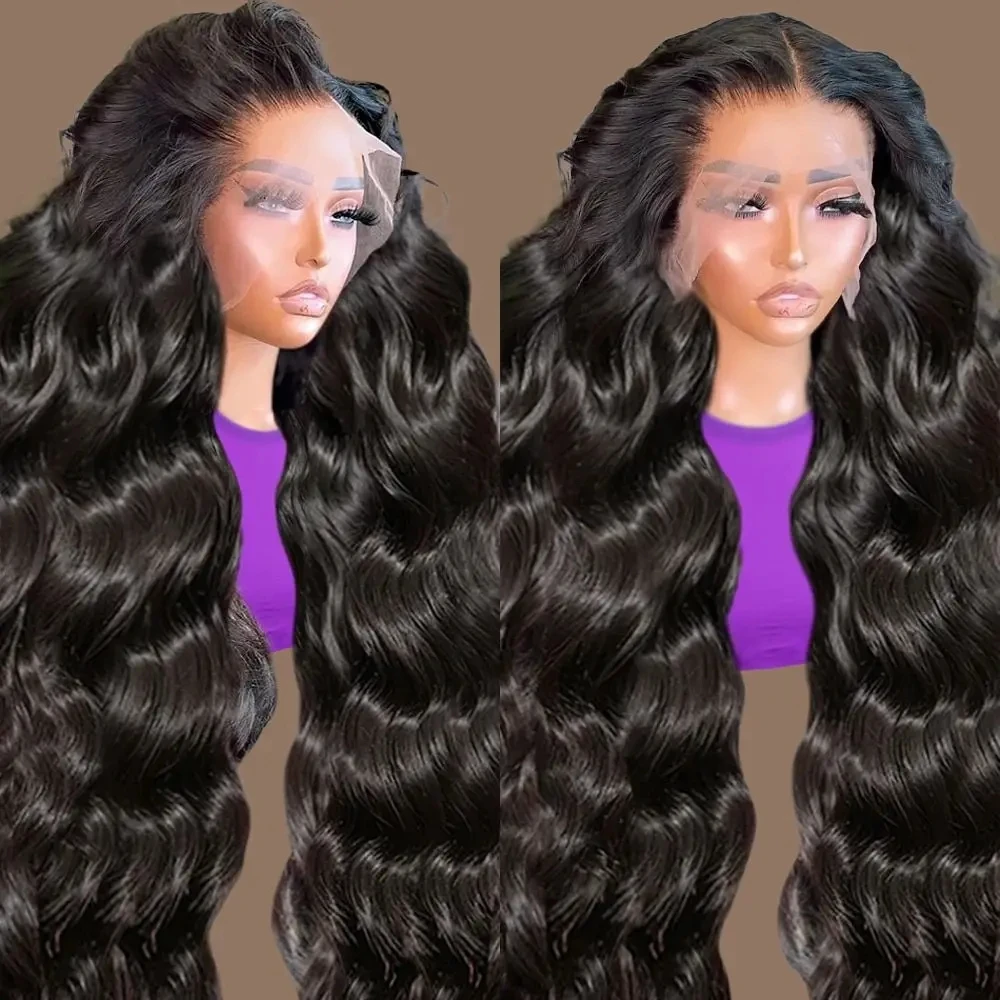 Body Wave 13x6 Lace Front Wigs Body Wave 13x4 Transparent Lace Human Hair Wigs Glueless 4x4 For Black Women High Density