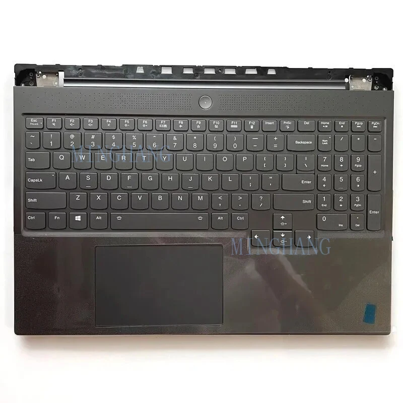 M   New For Legion 7-16ACHg6 82N6 Palmrest Upper Case US Backlit Keyboard 5CB1C17335