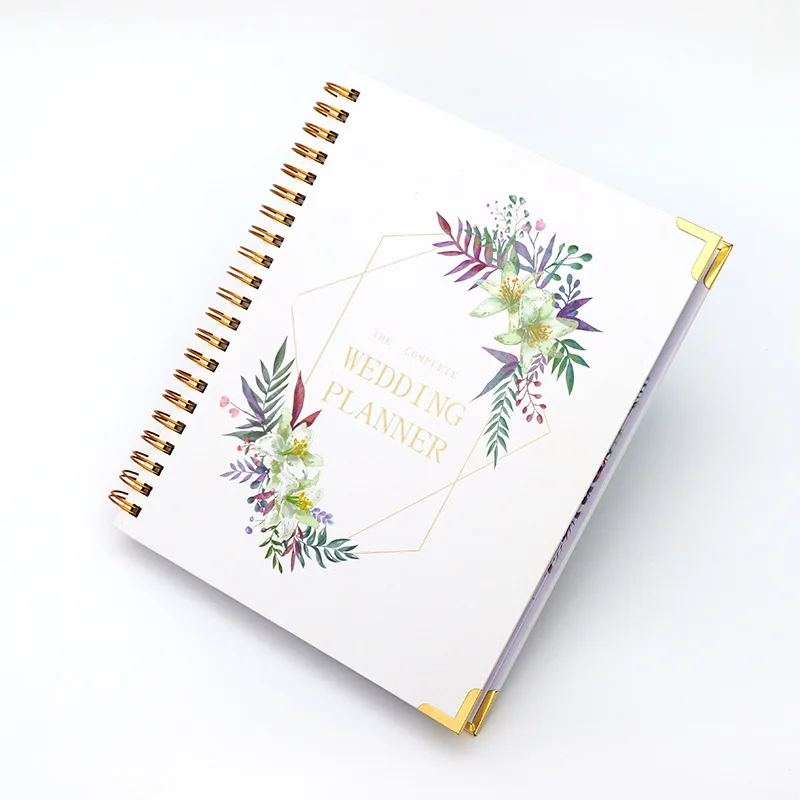 Wedding Planner Loop Notebook 132 Pages Planning Schedule for Wedding Design Book