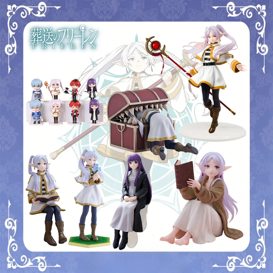 

Новая аниме-фигурка Фрирен: За пределами пути (Frieren: Beyond Journey's End) — Фигурка-заглушка для лапши из ПВХ, коллекционная модель, украшение, игрушка, подарок