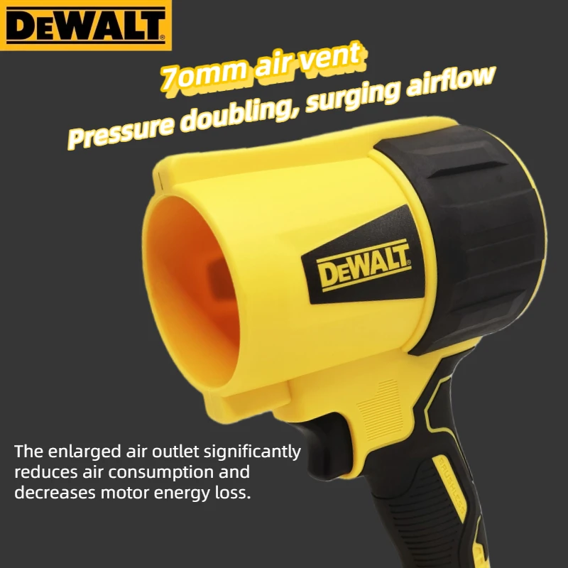 DEWALT 20V Rechargeable Dust Blower: 30000RPM Cordless Turbo Fan for Workshop & Garage (No Battery)