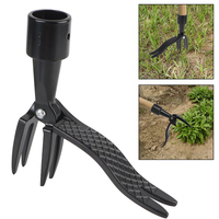 Stand Up Weeding tool Weeding Head Replacement Gardening Digging Weeder Black Root Remover Claw Foot Pedal Weed Puller