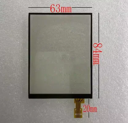 

3.8 inch resistive touch screen 4-wire 63X84 ST03801